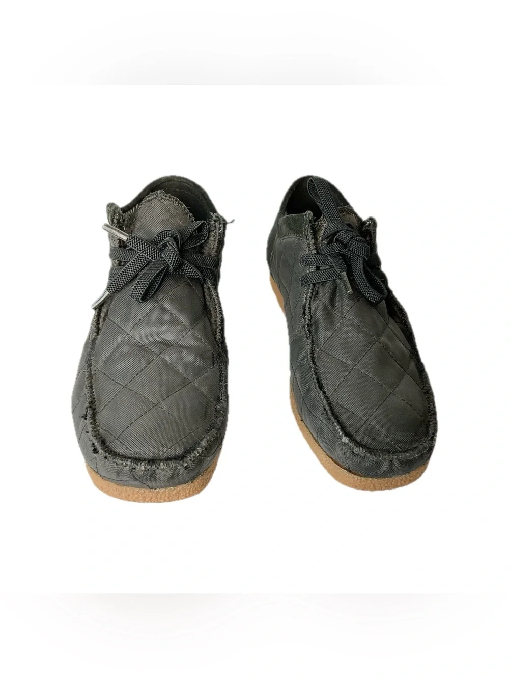 Clarks Quilted Slip-On Loafers in Black Size 8M